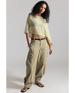 Free People Maggie Everyday Poncho - Natural