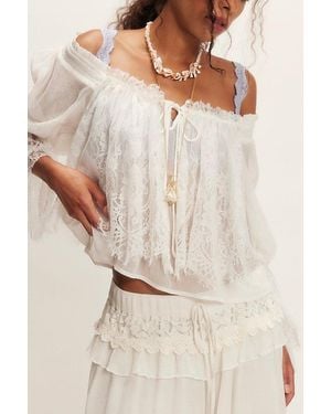 Free People Fairy Girl Blouse - Natural