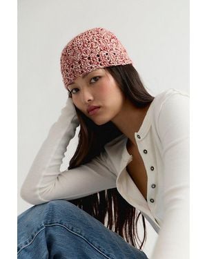 Free People Peggy Knitted Cap - Red