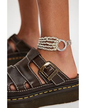 Free People Acadia Anklet With Tassel - Brown