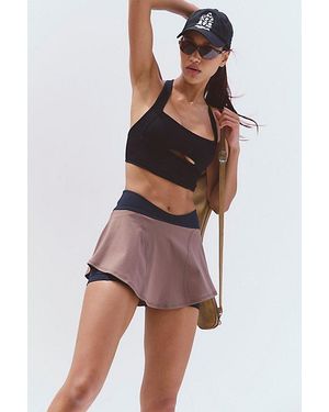 Fp Movement Baseline Tennis Skort - Multicolor