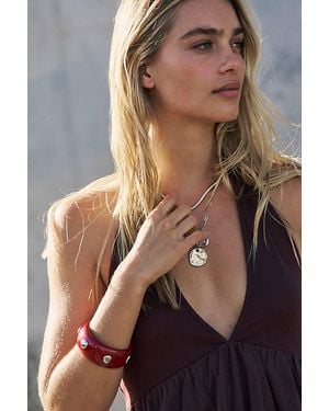 Free People September Fields Studded Bangle - Multicolor