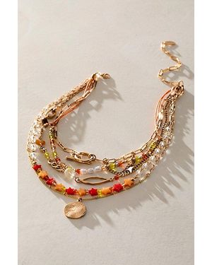 Free People Starry Layer Necklace - Natural