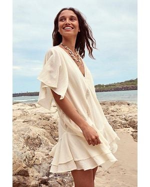 free-est Freya Mini Dress By - Natural