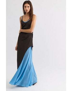 Bec & Bridge Clio Layered Maxi Dress - Blue