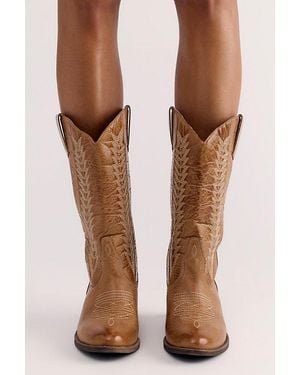 Matisse Appaloosa Vegan Western Boots Shoe By - Blue