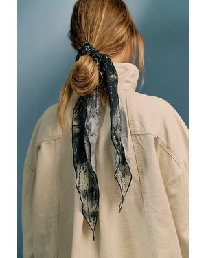 Free People Amber Pony Scarf - Black