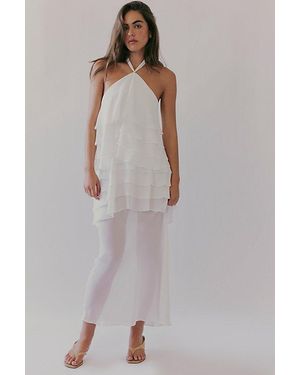 Third Form Gaia Tiered Maxi Dress - White