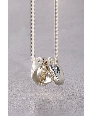 Peyton Sandler P. Nina No. 17/7 Planetary Spiral Shell Necklace - Gray