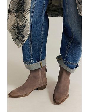 Free People We The Free Wesley Ankle Boots - Blue
