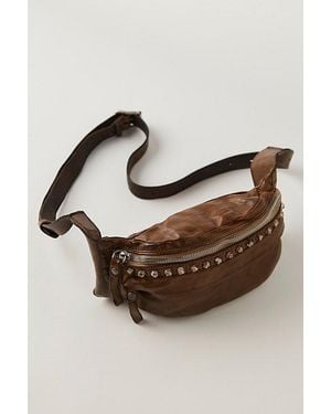 Campomaggi Studded Brato Belt Bag - Brown