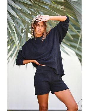 free-est Malibu Solid Surf Co-ord - Blue
