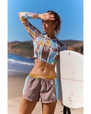 Poolside Paradiso Honolulu Surf Shorts - Blue