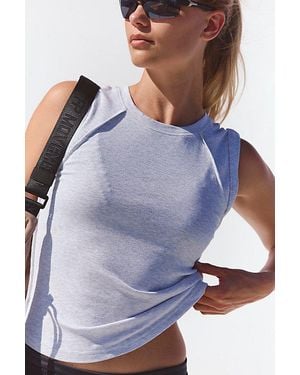 Fp Movement Love My Twist Heather Muscle Tank - Blue