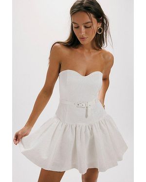Hutch Junie Mini Dress - White