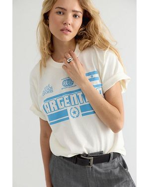 MADE SOME SOUVENIRS Made Some Greece Tee By - Blue