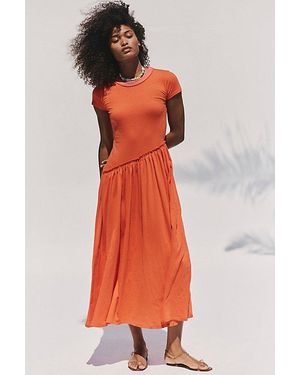 free-est Katerina Midi Dress By - Orange