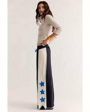 Ciao Ciao Vacation Star Lobster Ring Side Trousers - Natural