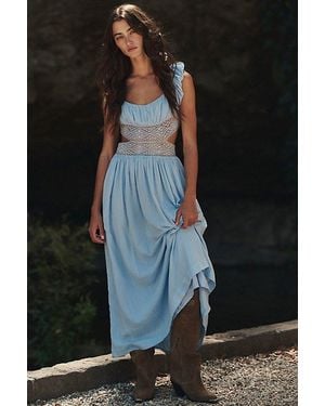 free-est Sweet Lemonade Maxi Dress By - Black