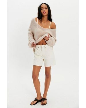 Levi's 501 Mid-Thigh Shorts - Natural