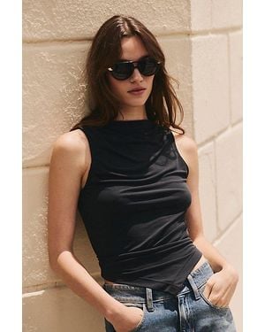 geel Portia Top - Black