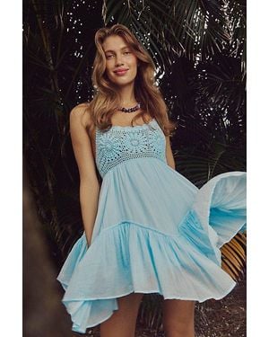 free-est Sandoll Cotton Mini Dress By - Black