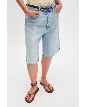 Rainbow Sandals Narrow Strap Flip Flops - Blue