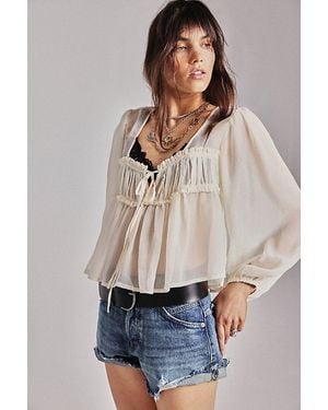 Free People Layered Mixed Metal Charm Necklace - Brown