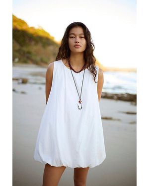 free-est Struttin' Bubble Mini Dress By - Natural
