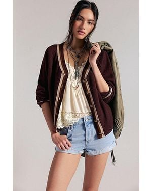 Free People We The Free Cali Cuffed Shorties - Multicolor