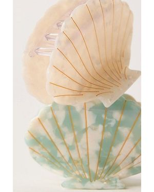 Free People Large Scallop Claw Clip - Multicolor