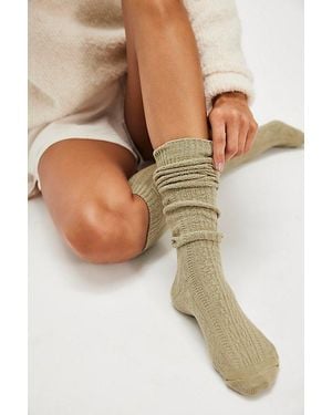 Free People Essential Knee High Sock - Natural