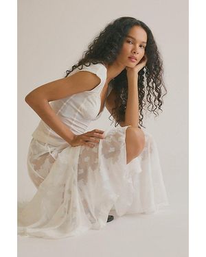Intimately By Free People Maybe Baby Maxi Slip Skirt By - Pink