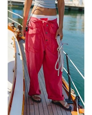 Fp Movement Reel Easy Fisherman Pants - Red