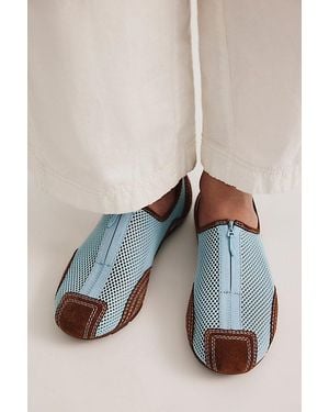 Jeffrey Campbell Margate Mesh Sneakers - Blue