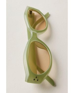 Free People Carrie Cat Eye Sunglasses - Green