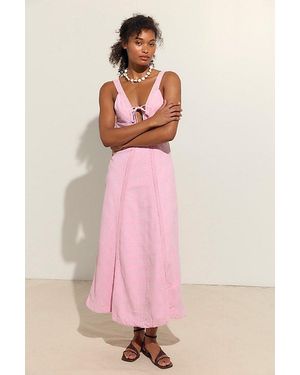 free-est Adela Maxi Dress By - Pink