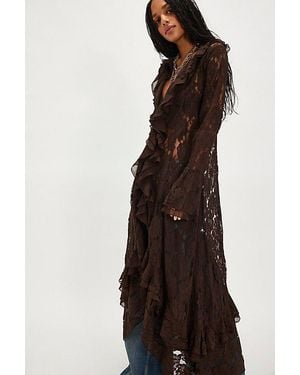 Free People Heirloom Maxi Top - Multicolour