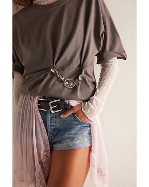 Free People Riverbend Cinch Pin - Brown