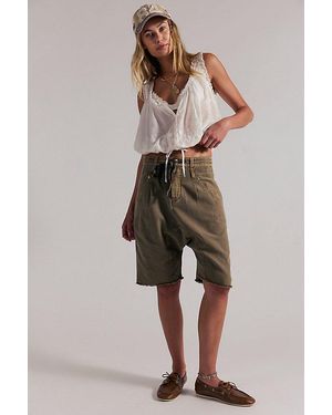 Free People Sage Harem Shorts - Multicolor