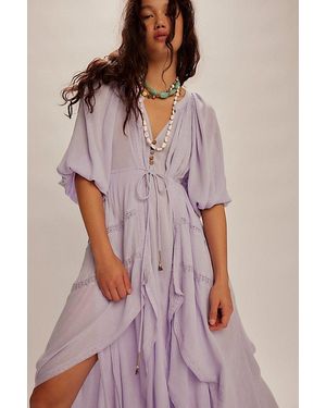 Free People Plenty Of Love Maxi - Purple