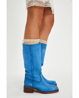 Frye Campus 14L Boots - Blue