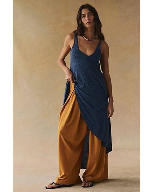 Free People Cassidy Maxi Top - Blue