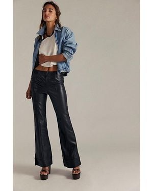 Free People We The Free Glow Up Vegan Pants - Blue