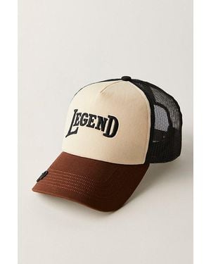 Urban Outfitters On The Road Trucker Hat - Brown