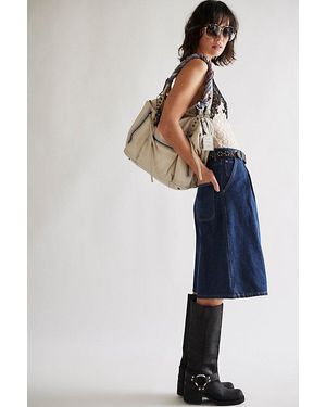 Jeffrey Campbell Katrina Pull-On Tall Boots By - White