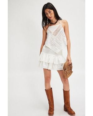 Free People Eleanora Skirt Set - White