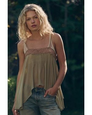 Intimately By Free People Waitlist Only Shapeless Cami By - Green