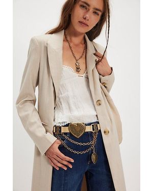 Streets Ahead Queen Of Hearts Belt By - Metallic
