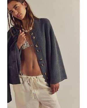 Free People Vanilla Cape Cardi - Multicolor